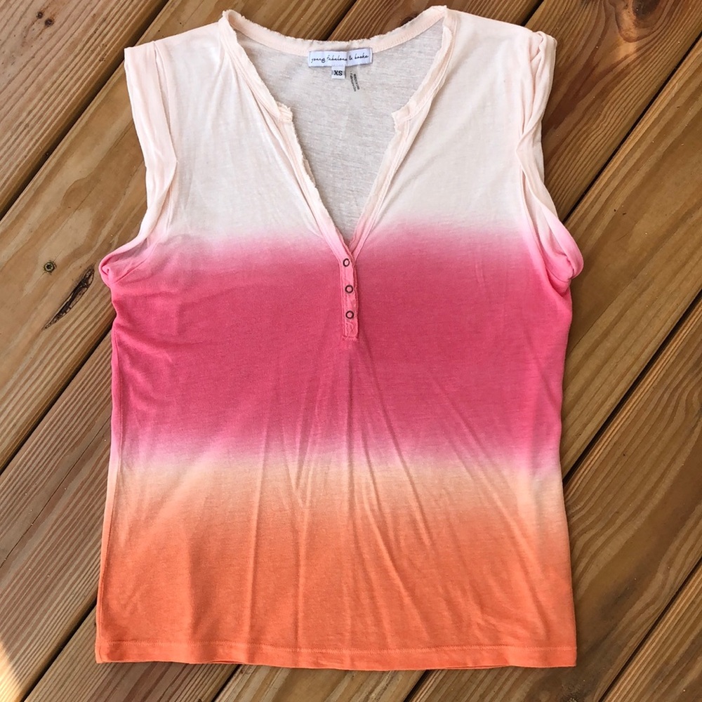 NWOT! - Young Fabulous & Broke Tie Dye Tissue Tee